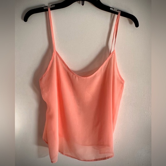 Cute Chiffon Camisole-Med-Never Used. Great to wear w/jeans, by American Apparel - Picture 1 of 11